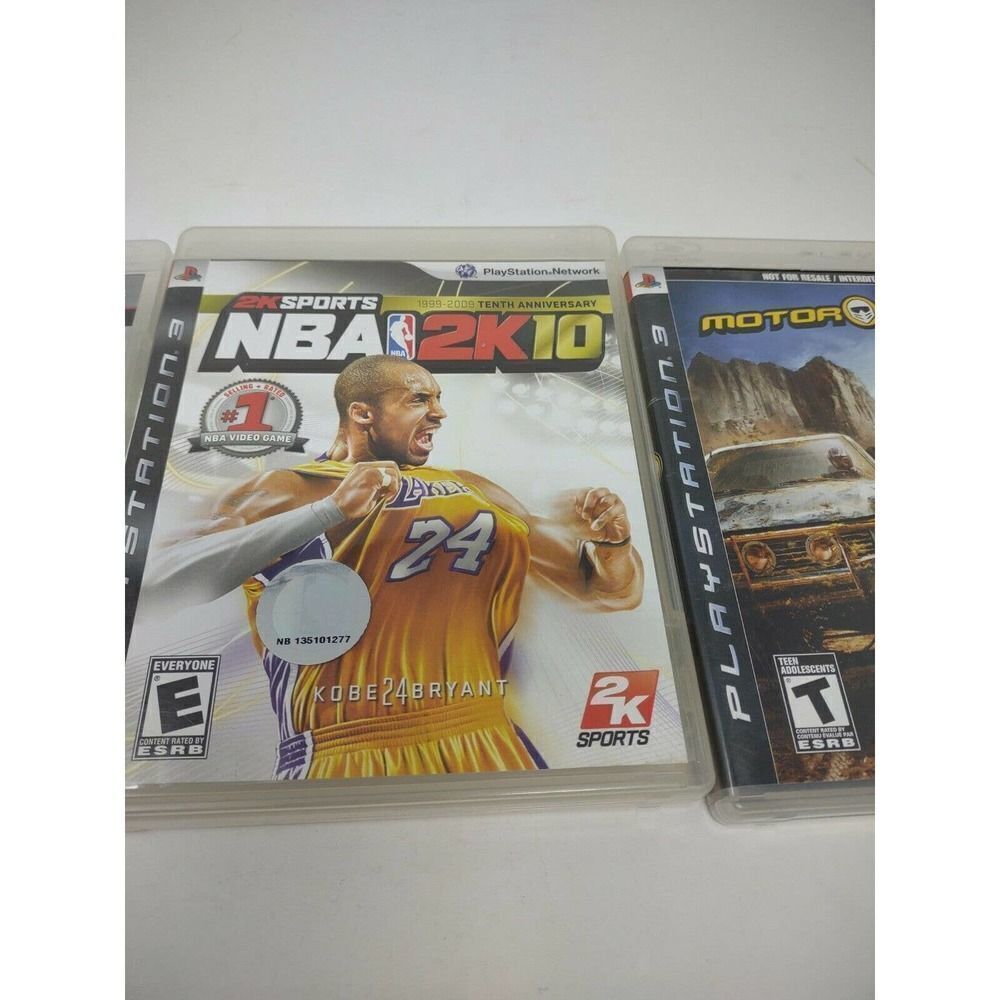 PS3 Sport Games Lot of 5 Madden 12/13, NBA 2K10, Motorstorm, MLB 09 The Show - Picture 4 of 6